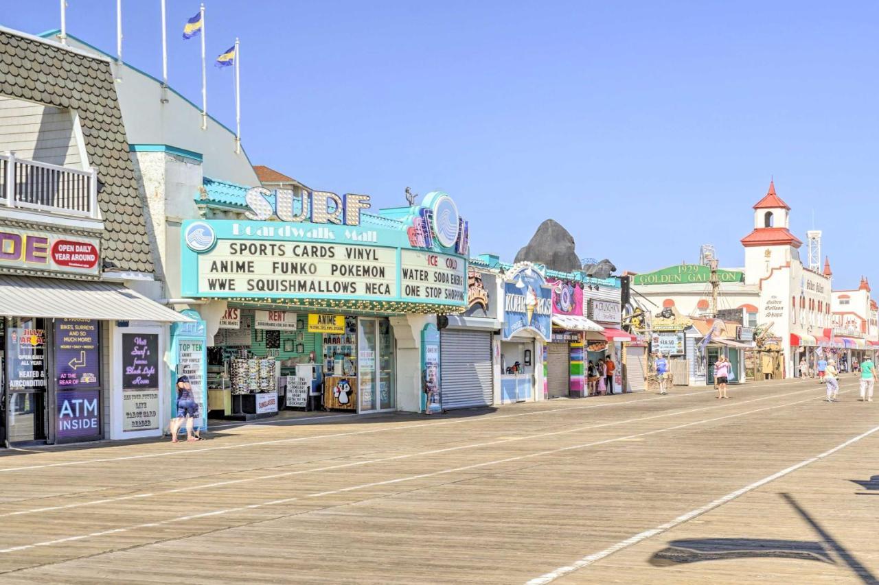 Sunny Ocean City Retreat About Qtr-Mi To Beach! מראה חיצוני תמונה